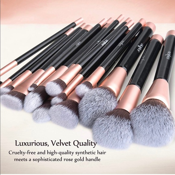 Anjou Makeup Anjou 6pc Makeup Brush Set Poshmark